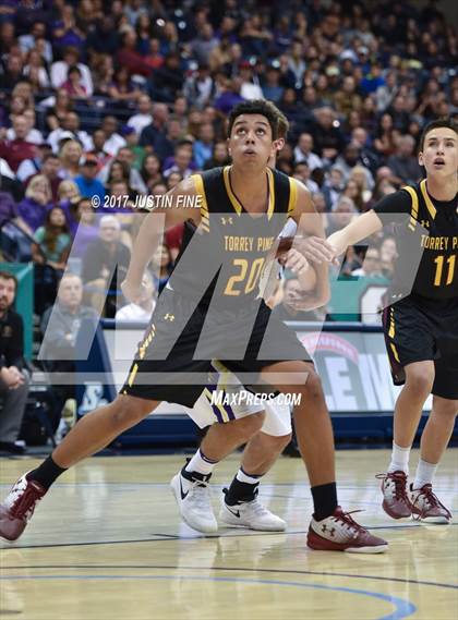 Thumbnail 1 in Torrey Pines vs. St. Augustine (CIF San Diego Open Division Final) photogallery.