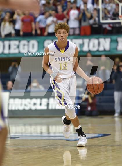 Thumbnail 1 in Torrey Pines vs. St. Augustine (CIF San Diego Open Division Final) photogallery.