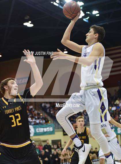 Thumbnail 1 in Torrey Pines vs. St. Augustine (CIF San Diego Open Division Final) photogallery.