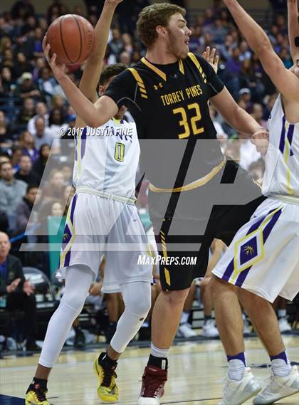 Thumbnail 1 in Torrey Pines vs. St. Augustine (CIF San Diego Open Division Final) photogallery.
