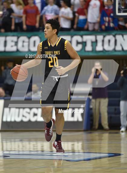 Thumbnail 2 in Torrey Pines vs. St. Augustine (CIF San Diego Open Division Final) photogallery.
