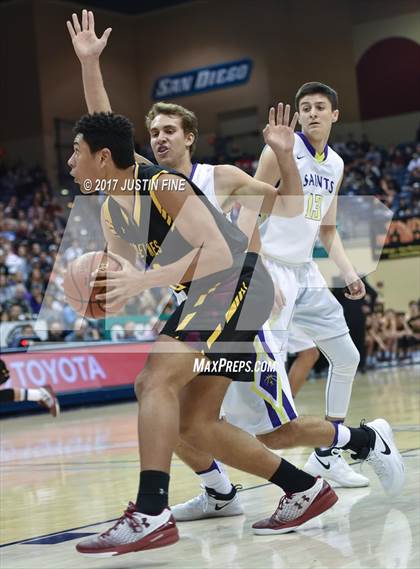 Thumbnail 1 in Torrey Pines vs. St. Augustine (CIF San Diego Open Division Final) photogallery.