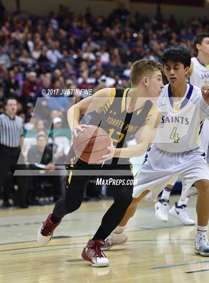 Thumbnail 1 in Torrey Pines vs. St. Augustine (CIF San Diego Open Division Final) photogallery.