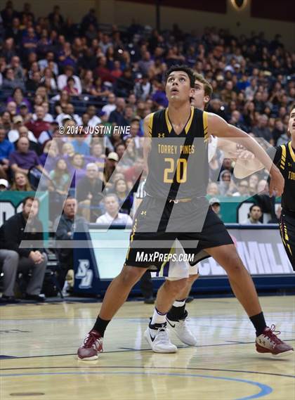 Thumbnail 3 in Torrey Pines vs. St. Augustine (CIF San Diego Open Division Final) photogallery.