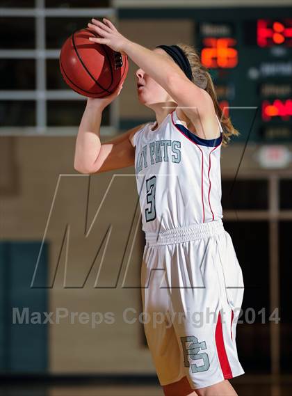 Thumbnail 2 in Parkway South vs Edwardsville (Prepcasts Elite Girls Shootout VI) photogallery.