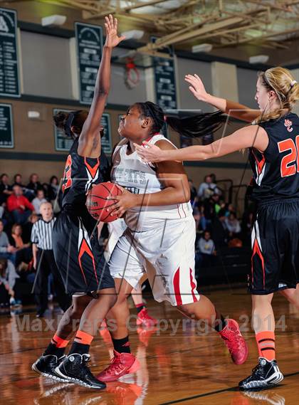 Thumbnail 2 in Parkway South vs Edwardsville (Prepcasts Elite Girls Shootout VI) photogallery.