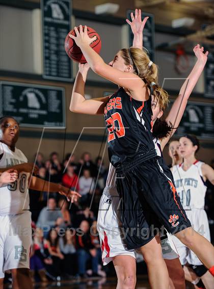 Thumbnail 2 in Parkway South vs Edwardsville (Prepcasts Elite Girls Shootout VI) photogallery.