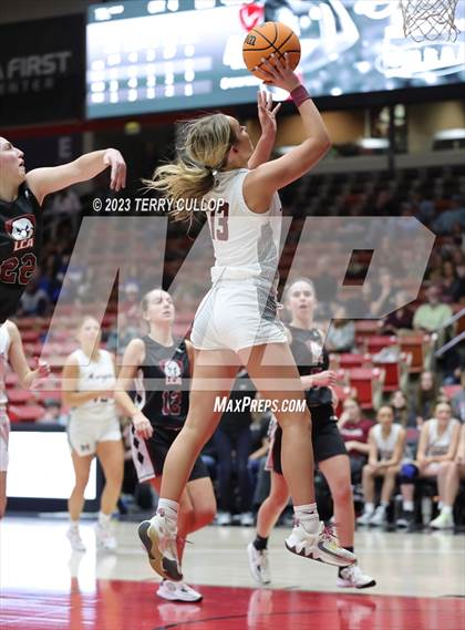 Thumbnail 1 in Morgan vs. Layton Christian Academy (UHSAA 3A Quarterfinal) photogallery.