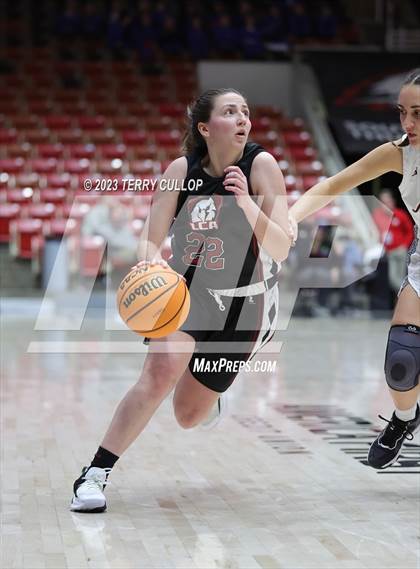 Thumbnail 2 in Morgan vs. Layton Christian Academy (UHSAA 3A Quarterfinal) photogallery.