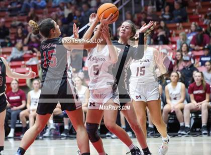 Thumbnail 3 in Morgan vs. Layton Christian Academy (UHSAA 3A Quarterfinal) photogallery.