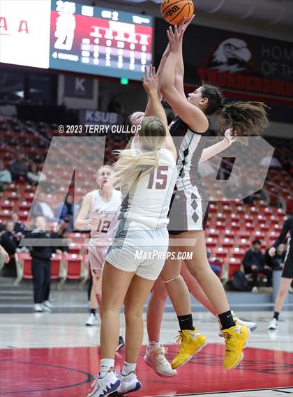 Thumbnail 3 in Morgan vs. Layton Christian Academy (UHSAA 3A Quarterfinal) photogallery.