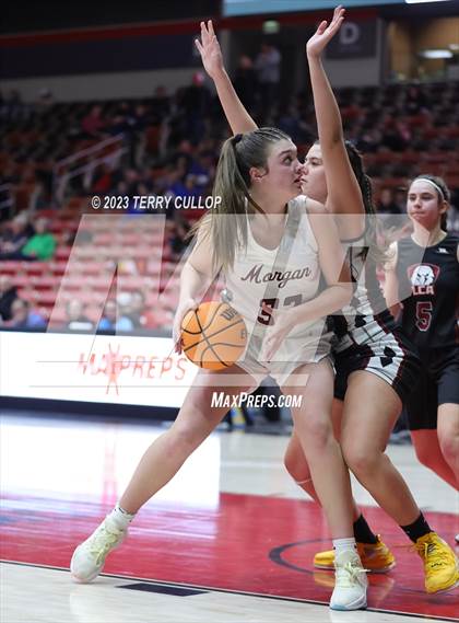 Thumbnail 1 in Morgan vs. Layton Christian Academy (UHSAA 3A Quarterfinal) photogallery.