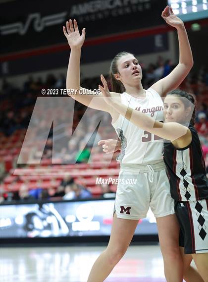 Thumbnail 1 in Morgan vs. Layton Christian Academy (UHSAA 3A Quarterfinal) photogallery.