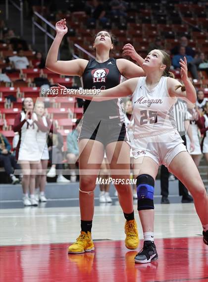 Thumbnail 3 in Morgan vs. Layton Christian Academy (UHSAA 3A Quarterfinal) photogallery.