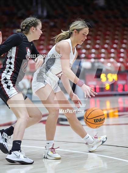 Thumbnail 1 in Morgan vs. Layton Christian Academy (UHSAA 3A Quarterfinal) photogallery.