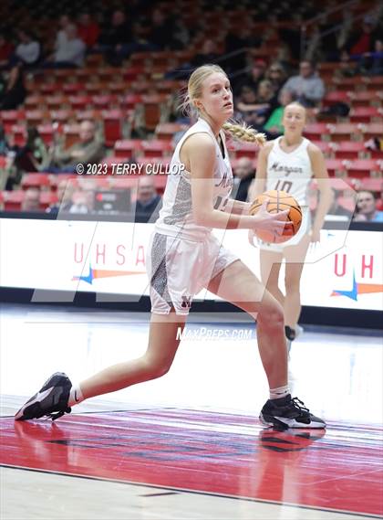 Thumbnail 2 in Morgan vs. Layton Christian Academy (UHSAA 3A Quarterfinal) photogallery.