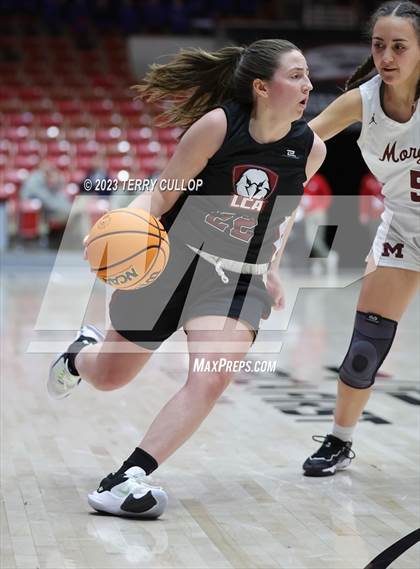 Thumbnail 1 in Morgan vs. Layton Christian Academy (UHSAA 3A Quarterfinal) photogallery.