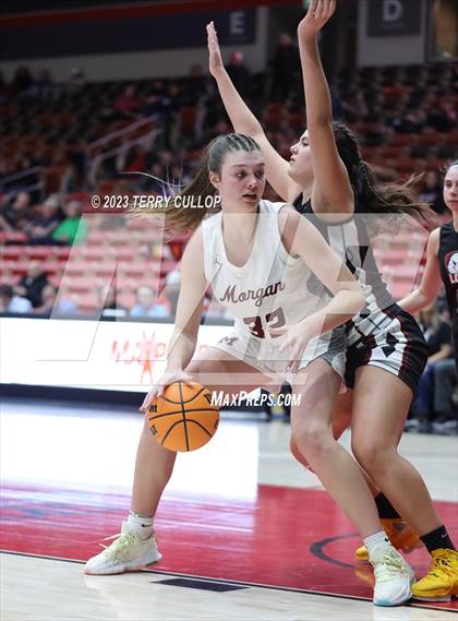 Thumbnail 1 in Morgan vs. Layton Christian Academy (UHSAA 3A Quarterfinal) photogallery.