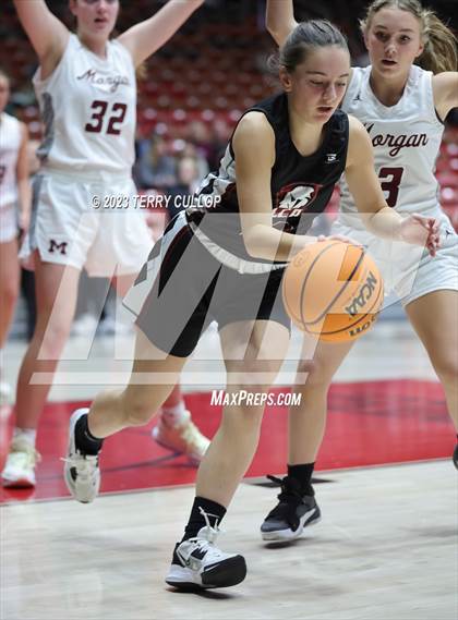 Thumbnail 1 in Morgan vs. Layton Christian Academy (UHSAA 3A Quarterfinal) photogallery.