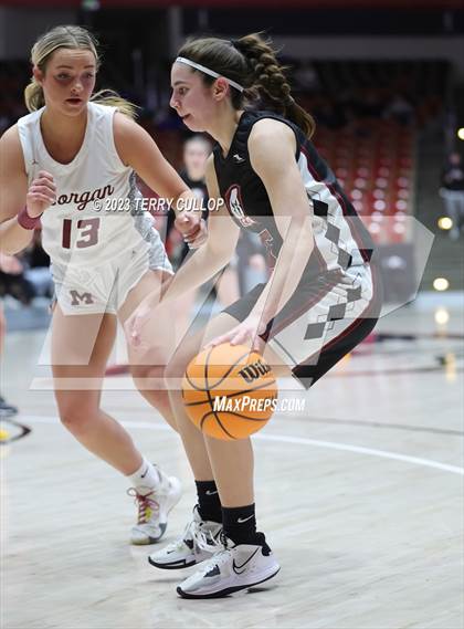 Thumbnail 1 in Morgan vs. Layton Christian Academy (UHSAA 3A Quarterfinal) photogallery.