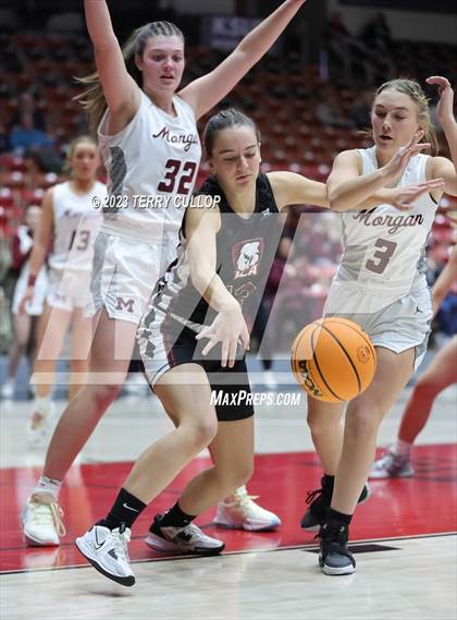 Thumbnail 3 in Morgan vs. Layton Christian Academy (UHSAA 3A Quarterfinal) photogallery.