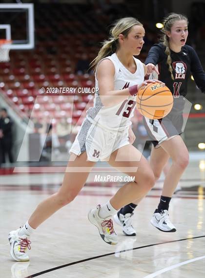 Thumbnail 3 in Morgan vs. Layton Christian Academy (UHSAA 3A Quarterfinal) photogallery.