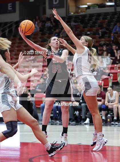 Thumbnail 1 in Morgan vs. Layton Christian Academy (UHSAA 3A Quarterfinal) photogallery.