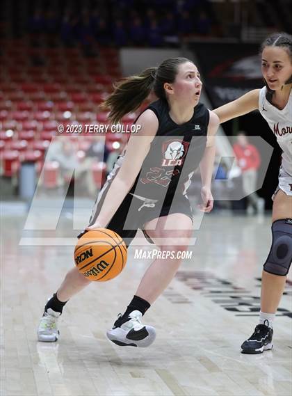 Thumbnail 3 in Morgan vs. Layton Christian Academy (UHSAA 3A Quarterfinal) photogallery.