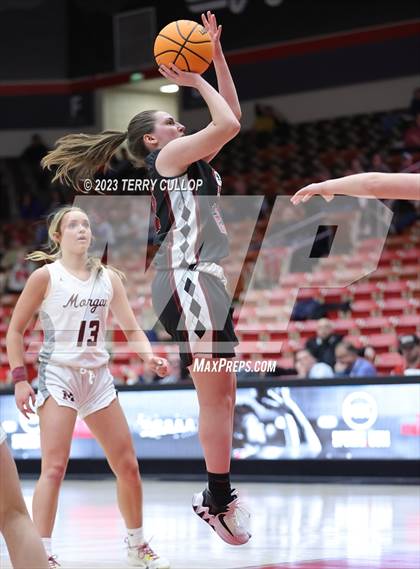 Thumbnail 3 in Morgan vs. Layton Christian Academy (UHSAA 3A Quarterfinal) photogallery.