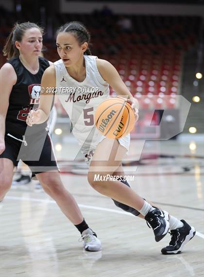 Thumbnail 2 in Morgan vs. Layton Christian Academy (UHSAA 3A Quarterfinal) photogallery.