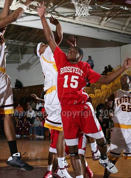 Thumbnail 2 in Roosevelt @ Mount Vernon (Section 1 Class AA Playoffs) photogallery.