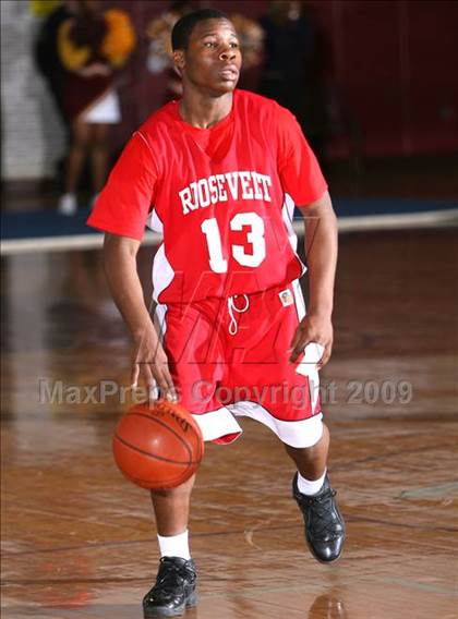 Thumbnail 2 in Roosevelt @ Mount Vernon (Section 1 Class AA Playoffs) photogallery.