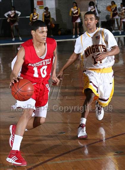 Thumbnail 2 in Roosevelt @ Mount Vernon (Section 1 Class AA Playoffs) photogallery.