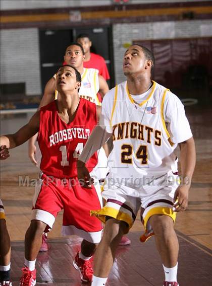 Thumbnail 2 in Roosevelt @ Mount Vernon (Section 1 Class AA Playoffs) photogallery.