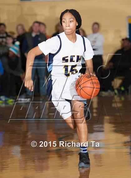 Thumbnail 2 in Springside Chestnut Hill Academy vs Timber Creek (97.3 ESPN Shootout) photogallery.