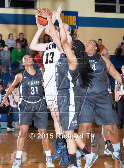 Thumbnail 3 in Springside Chestnut Hill Academy vs Timber Creek (97.3 ESPN Shootout) photogallery.