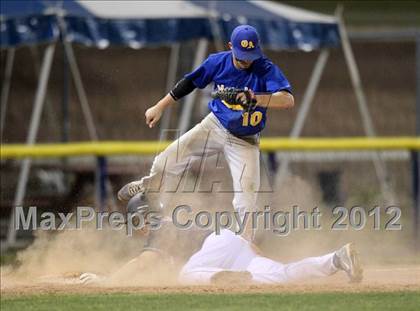 Thumbnail 1 in Batavia vs Oakfield-Alabama (Rotary Tournament Championship) photogallery.