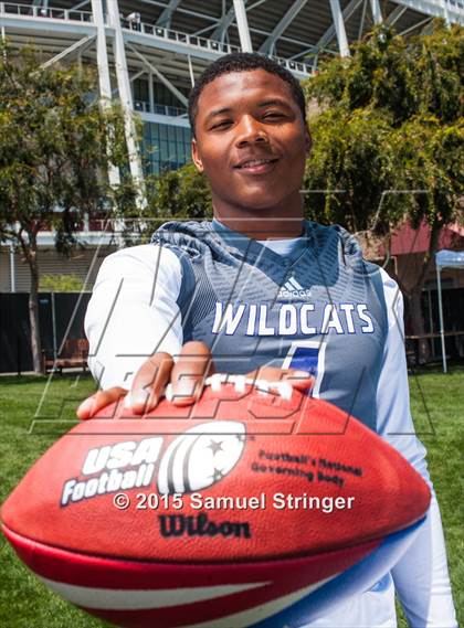 Thumbnail 1 in Franklin (USA Football/MaxPreps Media Day Event) photogallery.