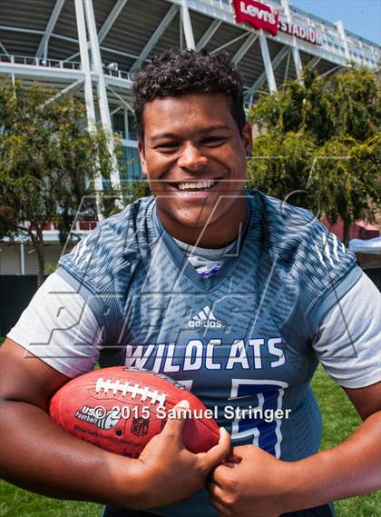 Thumbnail 2 in Franklin (USA Football/MaxPreps Media Day Event) photogallery.