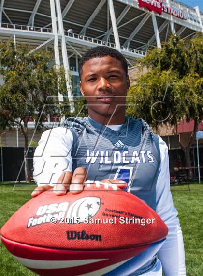 Thumbnail 2 in Franklin (USA Football/MaxPreps Media Day Event) photogallery.