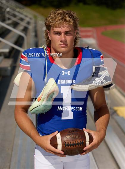Thumbnail 2 in 2022-23 MaxPreps Male National Athlete of the Year (Sammy Brown) photogallery.