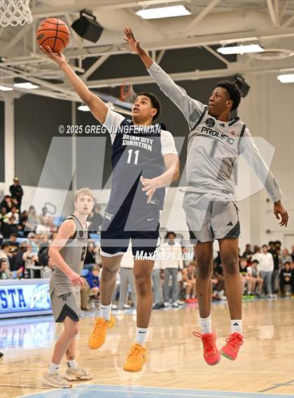 Thumbnail 3 in Prolific Prep of Napa Christian vs. Dream City Christian (The Crush in the Valley) photogallery.