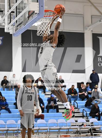 Thumbnail 1 in Prolific Prep of Napa Christian vs. Dream City Christian (The Crush in the Valley) photogallery.