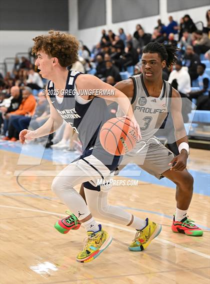 Thumbnail 3 in Prolific Prep of Napa Christian vs. Dream City Christian (The Crush in the Valley) photogallery.
