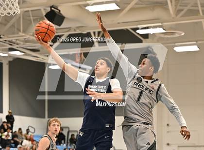 Thumbnail 2 in Prolific Prep of Napa Christian vs. Dream City Christian (The Crush in the Valley) photogallery.