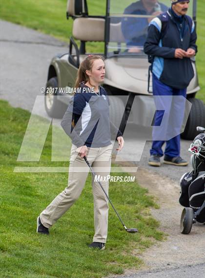 Thumbnail 2 in Section 9 Girls Golf Championship (Day 1) photogallery.