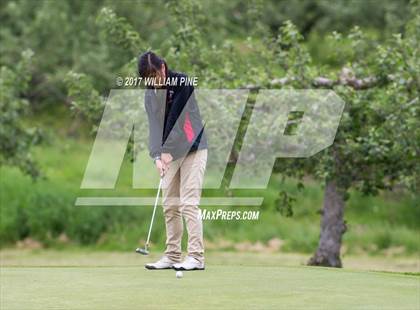Thumbnail 2 in Section 9 Girls Golf Championship (Day 1) photogallery.