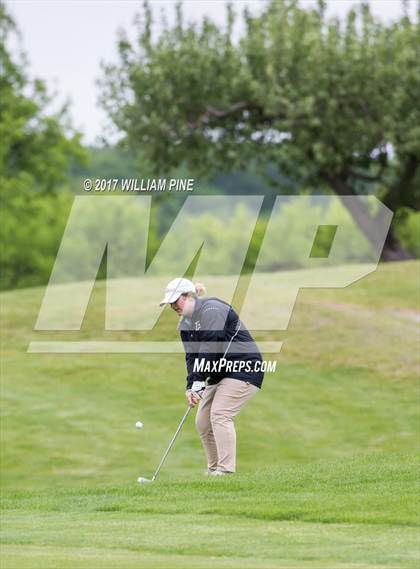 Thumbnail 3 in Section 9 Girls Golf Championship (Day 1) photogallery.