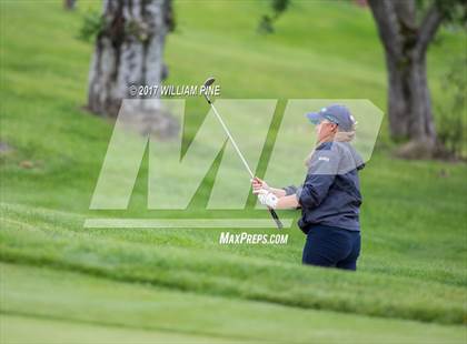 Thumbnail 2 in Section 9 Girls Golf Championship (Day 1) photogallery.