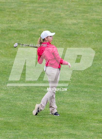 Thumbnail 2 in Section 9 Girls Golf Championship (Day 1) photogallery.